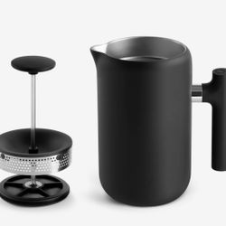 Fellow Clara French Press Black