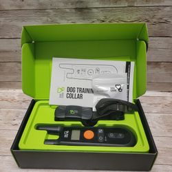 Well-D TC01 Dog Care Training Collar Rechargeable Shock w/3 Modes - 1000 ft Range