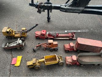 Trucks and tractors - toys