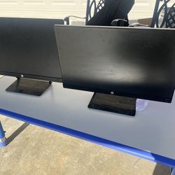 Two HP Monitors 