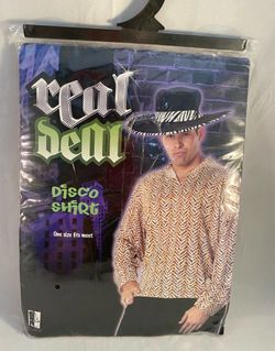 Disco Pimp Shirt Costume Halloween Men’s