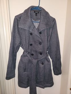 Grey Peacoat