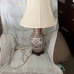 Cloisonné Style Lamp