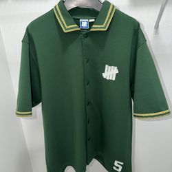 Undefeated Green Baseball Jersey 