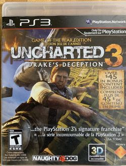 PS3 Uncharted 3: Drake's Deception
