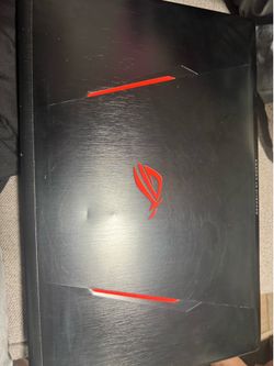 Gaming laptop asus republic of gamers model GL753v