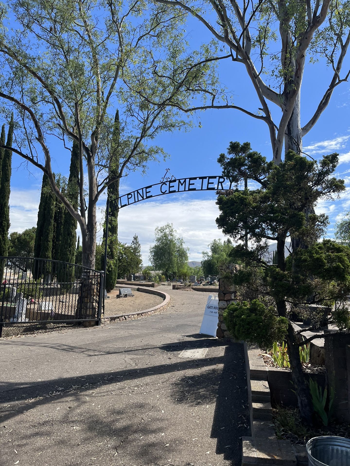 Alpine Cemetery Plots
