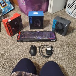 Gaming Gear Setup 