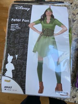 Peter Pan Lg Halloween Costume