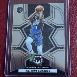 2021-22 Panini Mosaic Anthony Edwards #79 Minnesota Timberwolves