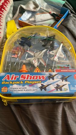 Airplanes Backpack Set
