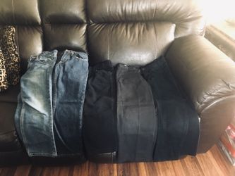 Boys pants size 8 ...4 regular and one 1 straight