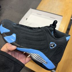 Jordan 14 Retro Black University Blue (2026) Size 12,13 Men’s 