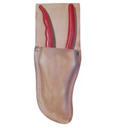 leather hand pruners holder