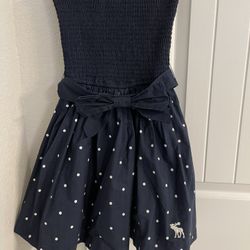 Abercrombie Blue Strapless Dress Size Small