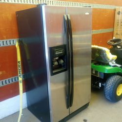 Whirlpool Stainless Steel Side By Side Refrigerator