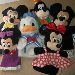  Disney Puppets Lot
