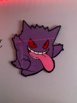 Resin finished Gengar 19"x22"