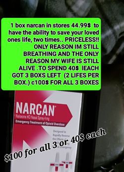 Opioid OVERDOSES Are Terrible. NARCAN IS A MIRACLE AND MUST HAVE FOR ANYONE WHO HAS ADDICTION IN THE FAMILY