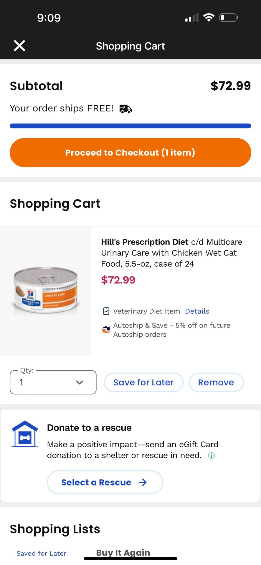 Hill's Prescription Diet c/d Multicare Urinary Care with Chicken Wet Cat Food