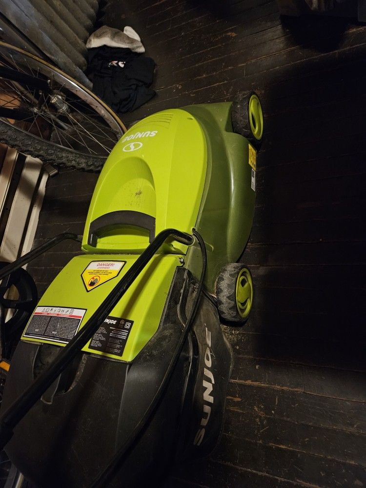 electric lawn mower sunjoe