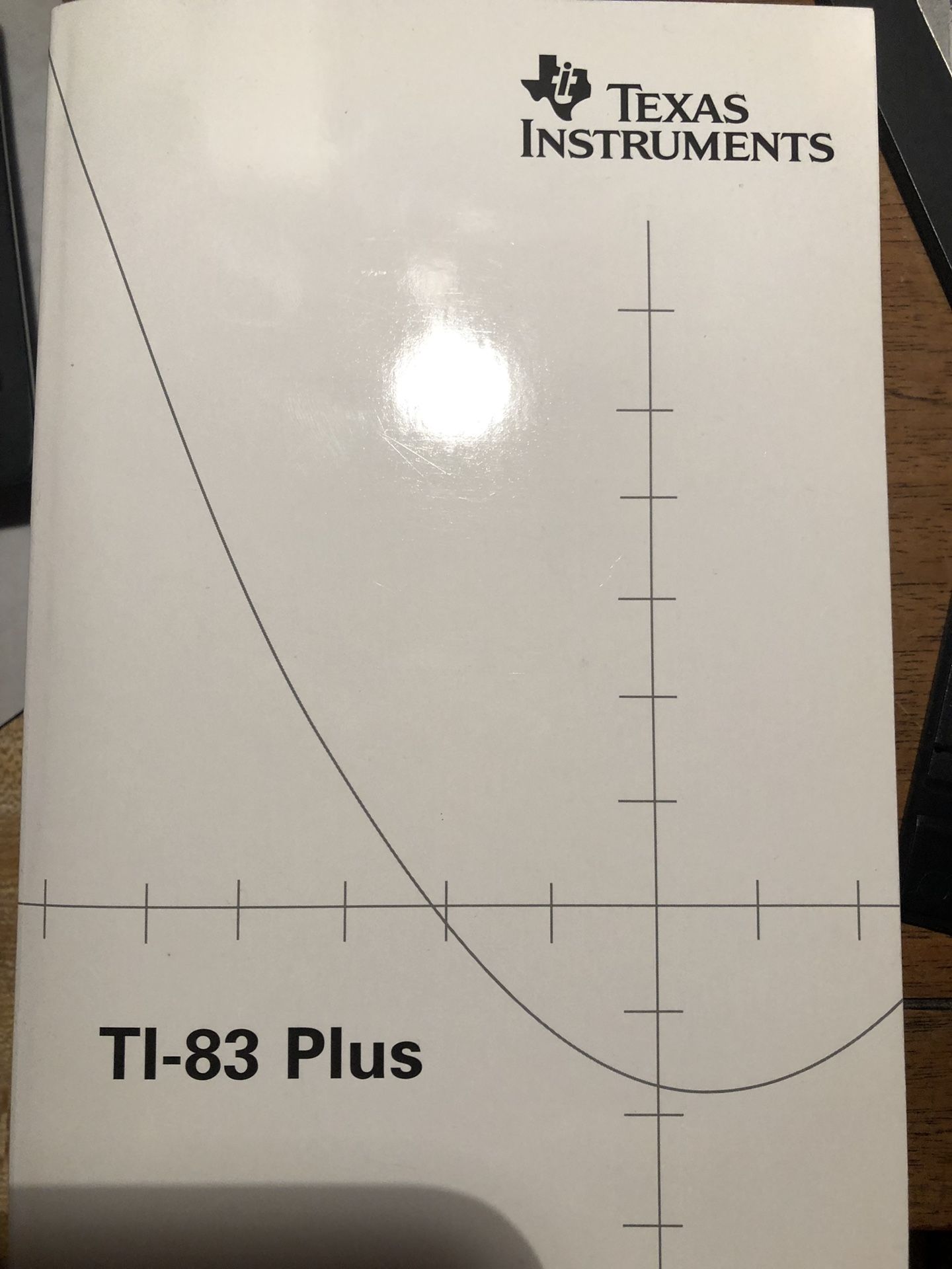 TI 83 Plus with Manual