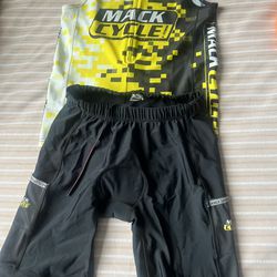 Triathlon Jersey And  Shorts