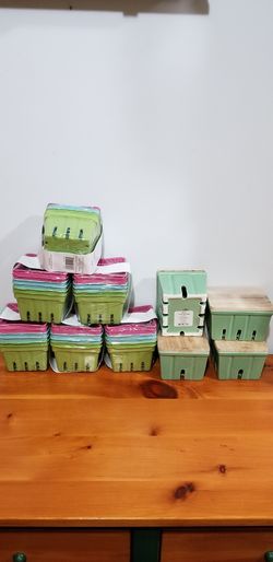 Ceramic & Paper Produce Containers NWT