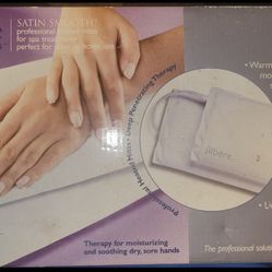 Jilbere de Paris Satin Smooth heated mitts. 