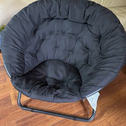 Oversized Foldable Saucer Chair
