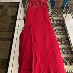 Beautiful Red Prom Dress Size 8/9