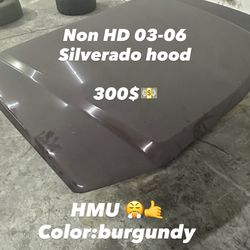 Silverado hood