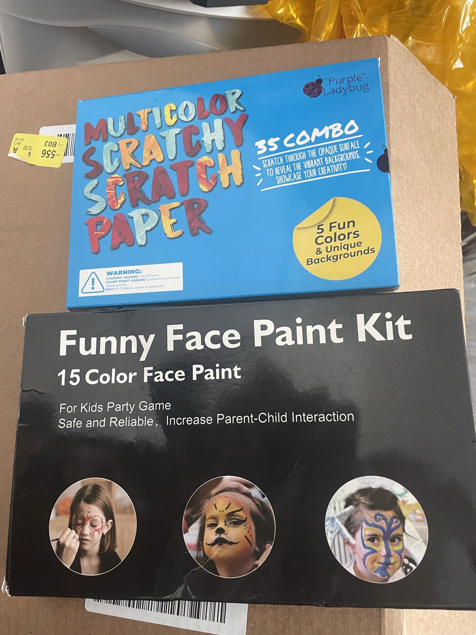 Kids Face Paint Kit New 