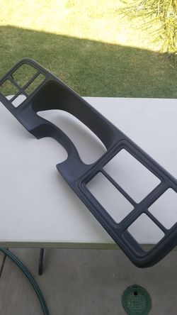 Dash panel for a 2006 chevy silverado