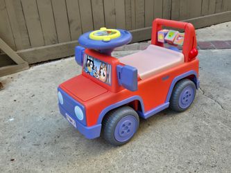 Bluey Ride-on Push Car
