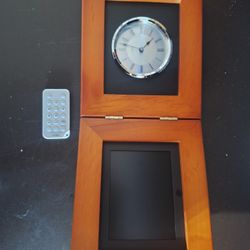 Coby Digital Photo Frame And Clock