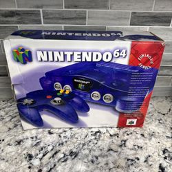 Nintendo 64 N64 Grape Box Only 