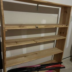 Wood Storage Shelf 