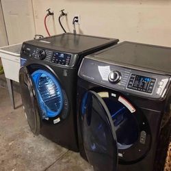 Washer and dryer