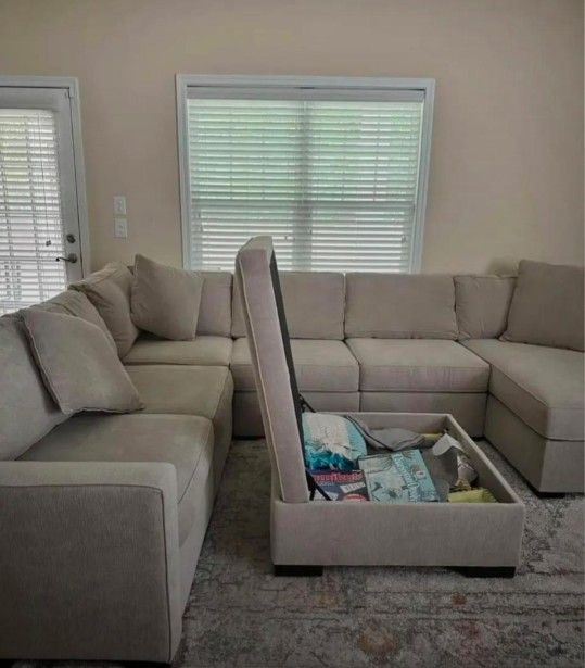 Ottoman perfect couch living room Set 