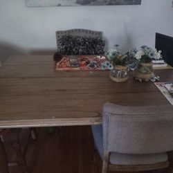 Ashley Dining Table Set - Four Chairs 