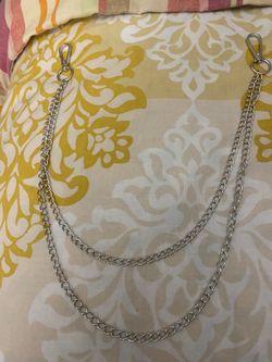 Pants double layer chain