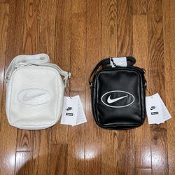 Supreme Nike Snakeskin Leather Shoulder Bags