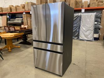 SAMSUNG Bespoke 4-Door 29 cu. ft. French Door Refrigerator with Beverage Center Model# RF29BB8600QL