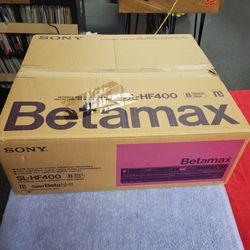 Sony SL HF400 Betamax Player. Vintage. Working