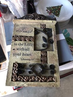 Trust in The Lord Plaque