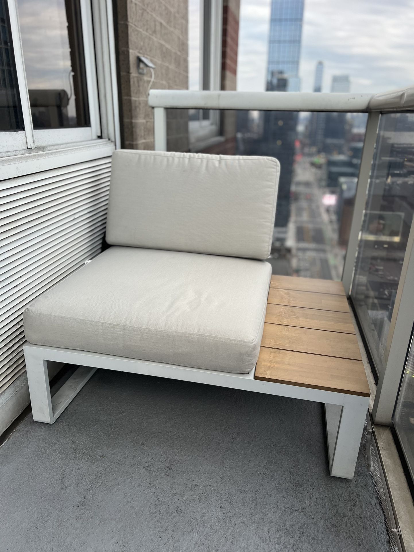 Outdoor Furniture Couch Chair With Table 