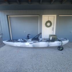 13' Kayak with motor and fish finder