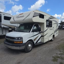 CLASS C FOR SALE CHEAP.  CHEVY 4500 24FT