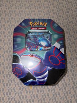 Kyogre EX Tin - Pokémon Trading Cards New Factory Sealed